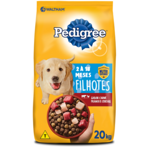 Ração Seca Pedigree para Cães Filhotes Raças Médias e Grandes